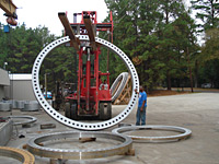 Waterworks Flange for Lake Fork Project