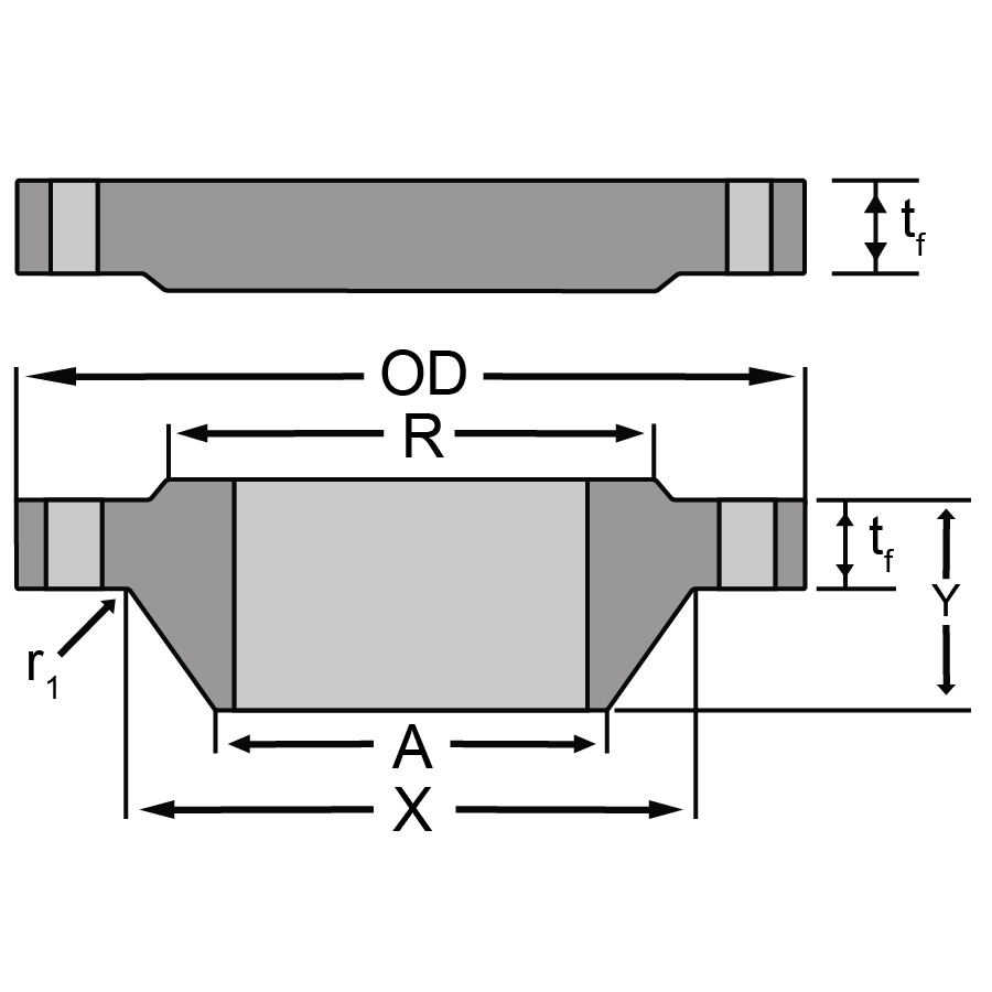 ASME B16.47 Series B Class 900